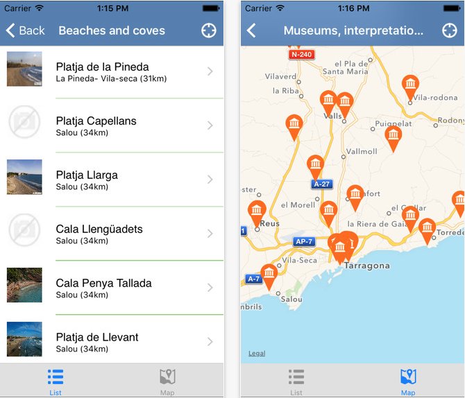 visitsalou's tweet photo. @Dipta_cat presenta la nova app "Visit @costadauradatur &amp; @terresebretur" per a dispositius mòbils #CostaDaurada https://t.co/t9LqkkQgvS