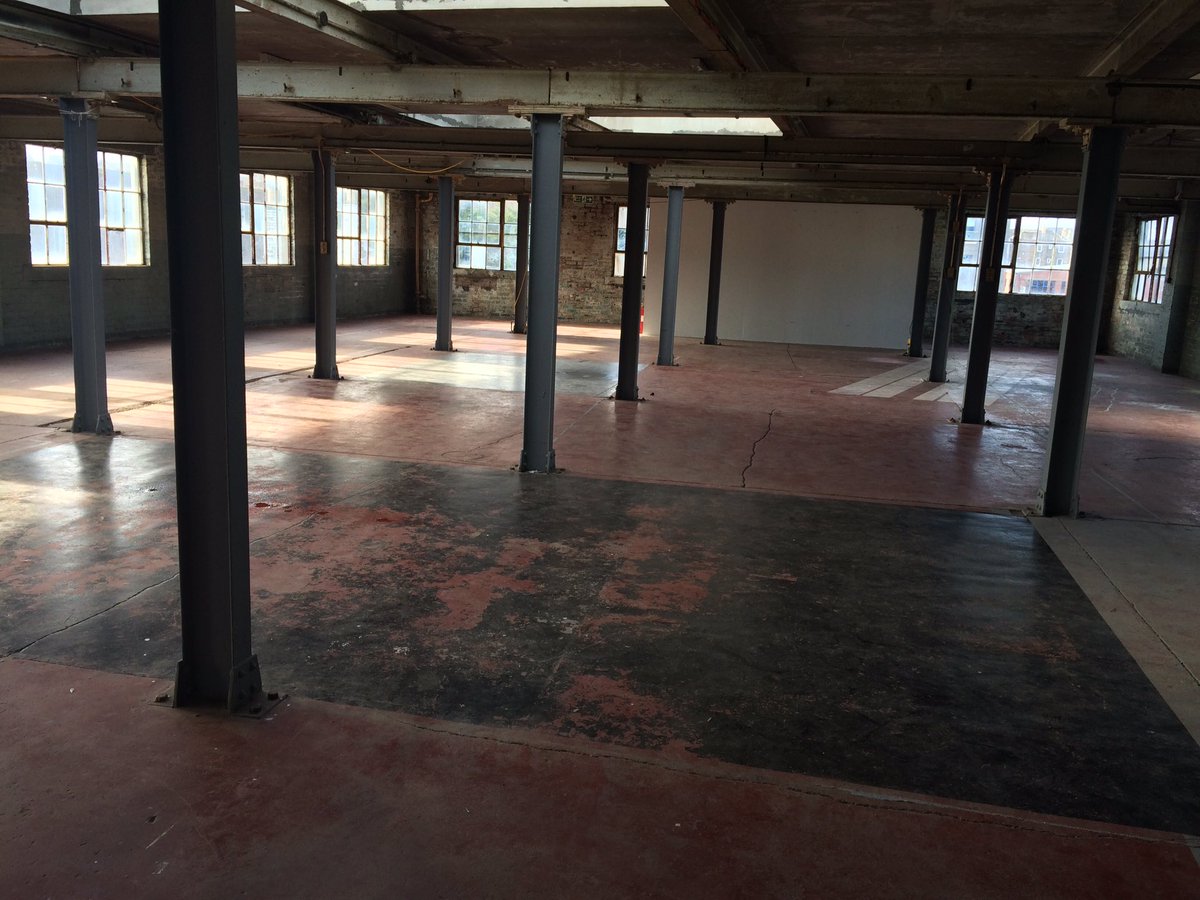 ButtinProds's tweet photo. Just visited @FactoryBiscuit! What a phenomenal space! Can't  wait to build our prison! #themanwhoshouldntbehere https://t.co/R8CfEKm9FW