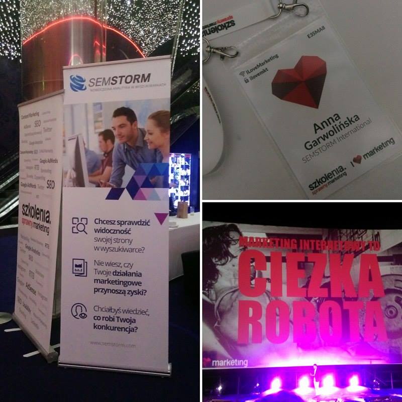 semstormtool's tweet image. SEMSTORM melduje się na I &amp;lt;3 Marketing! #ilovemkt @sprawny #maxroy #semstorm #maciejlewinski