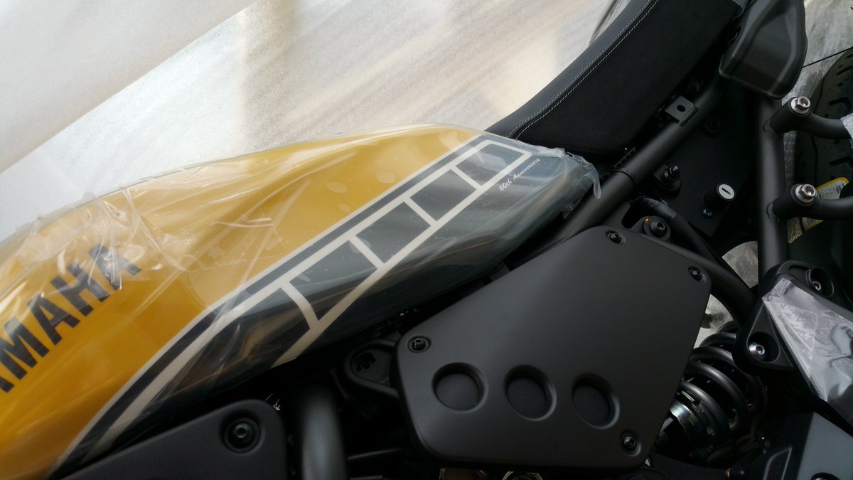 A sneaky peek under the covers #yamaha