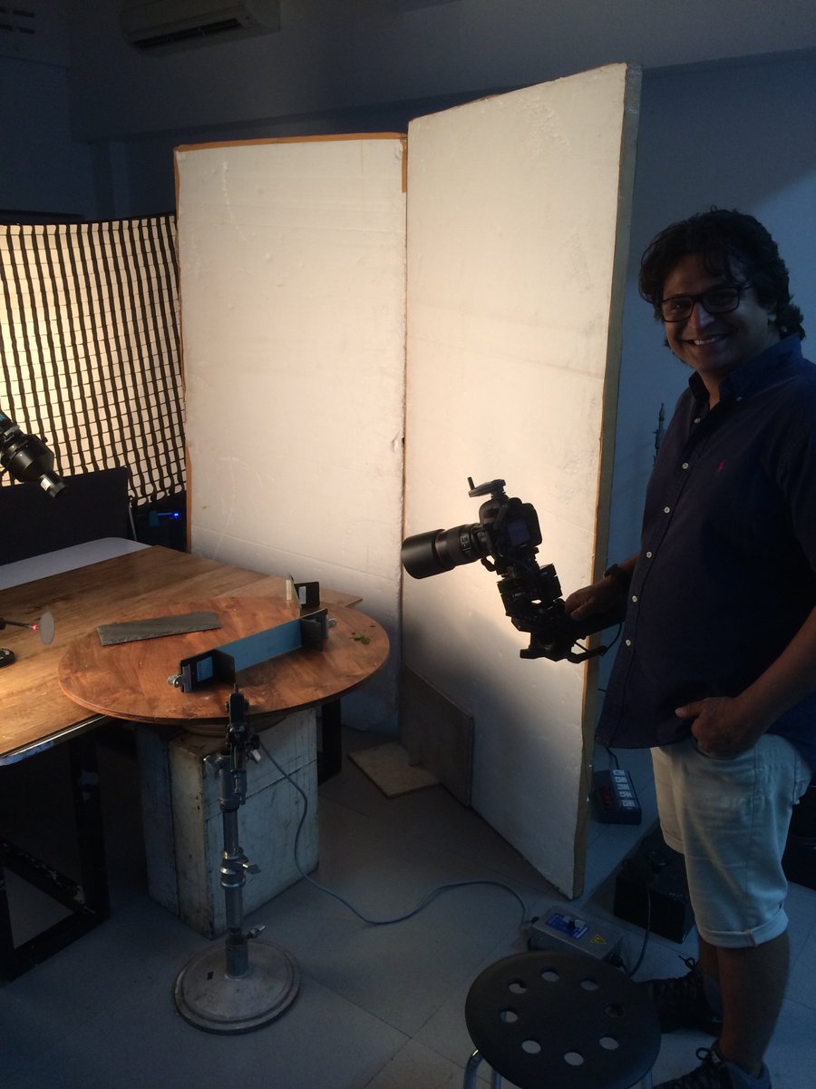 thisisseventy7's tweet photo. Our JJ over at #Photolink #Mumbai, shooting for @WrapsandRollsIn #behindthescenes #bts #sneakpeak https://t.co/E3AG98iQ1V