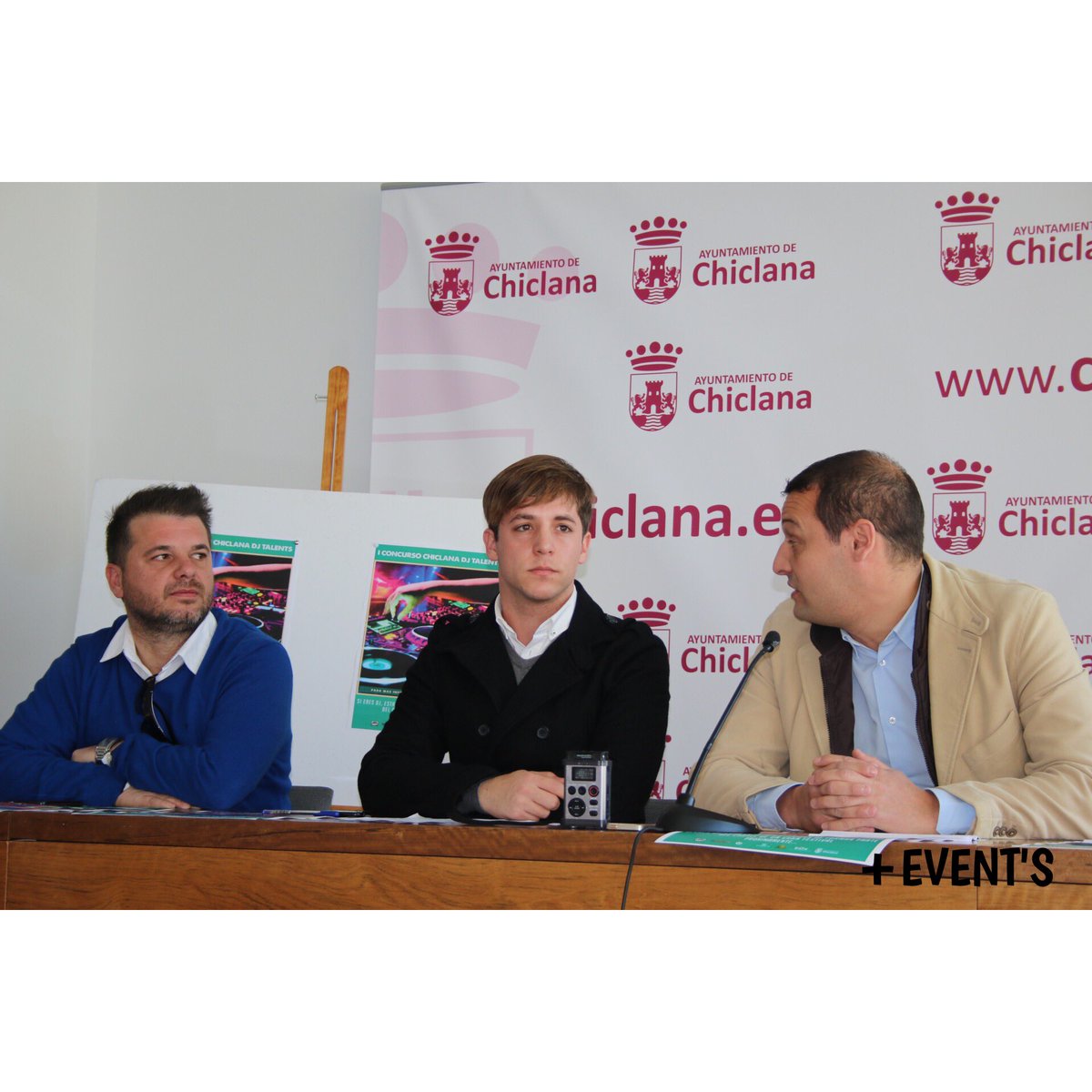 MasEventss's tweet photo. A las 11:30h se ha llevado a cabo la presentación del I Concurso Chiclana DJ Talents @chiclanadjtalen https://t.co/lbssIKVKF6