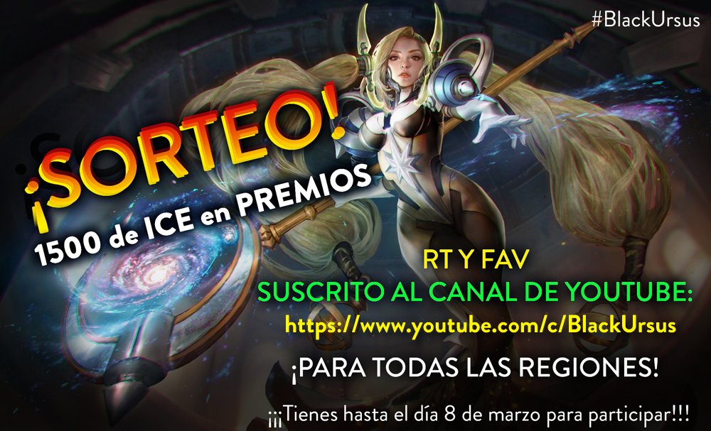 black_ursus's tweet photo. Concurso #vainglory ¡500 ICE para 3 GANADORES! RT+FAV este Tweet y estar suscrito al canal de YT. ¡Día 9 resultados! https://t.co/gqIWcCK1eC