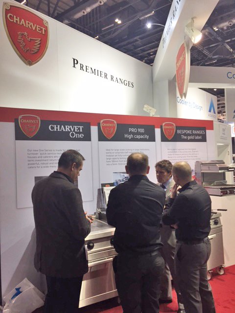charvetpremier's tweet photo. Looking forward to another great day @Hotelympia lots of interest in the #CharvetOne, come and see on stand 4301 https://t.co/EgGulc0zbb