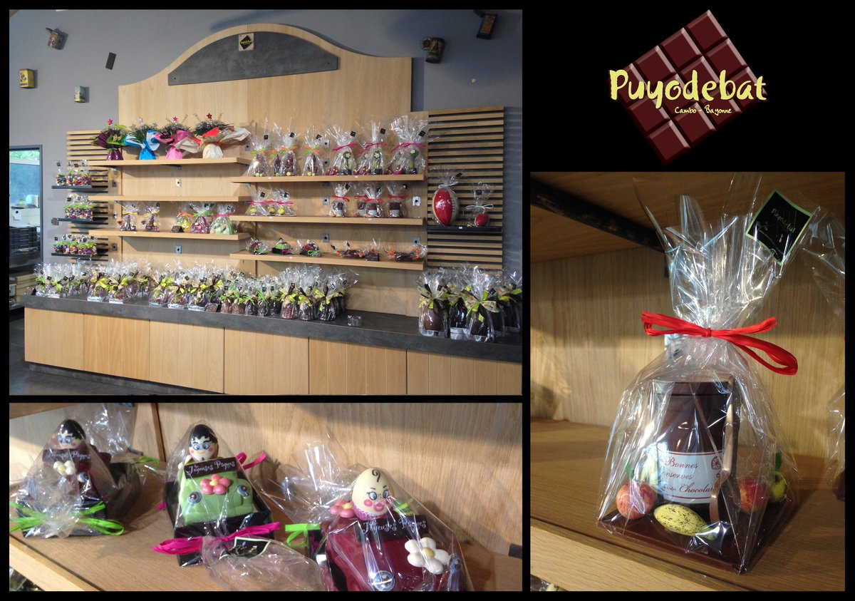 CPuyodebat's tweet photo. Les premiers chocolats de Pâques sont en boutiques ! Venez nombreux ! 
#puyodebat #chocolats #paques https://t.co/Pv4Bj5Jy5L