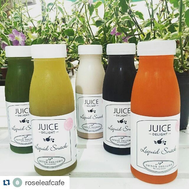 Head down to our favourite cafe <a href="/roseleafcafe/">Roseleaf Cafe</a> to enjoy their delicious food together with a detox juice 😘