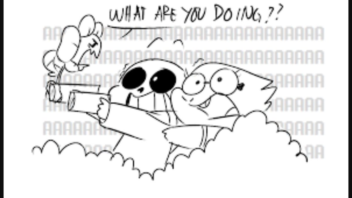 FloweyLittle's tweet image. "WHAT ARE YOU DOING??"