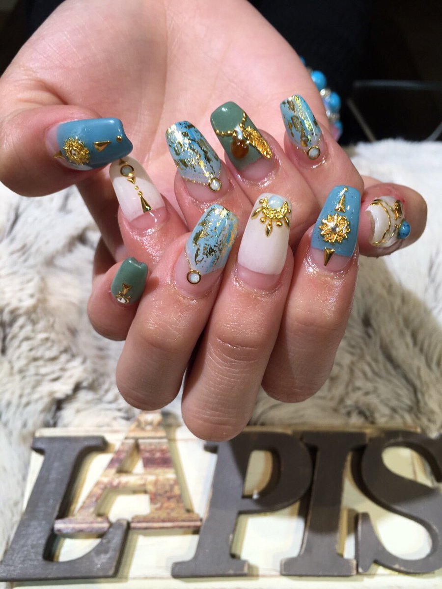 かとみか 加藤美佳 Su Twitter New Nail お待たせしました 今回も可愛くて爪から目が離れない ちなみにいつものlapisだよー 今回もありがとうございました T Co Qmywje4l0v Twitter