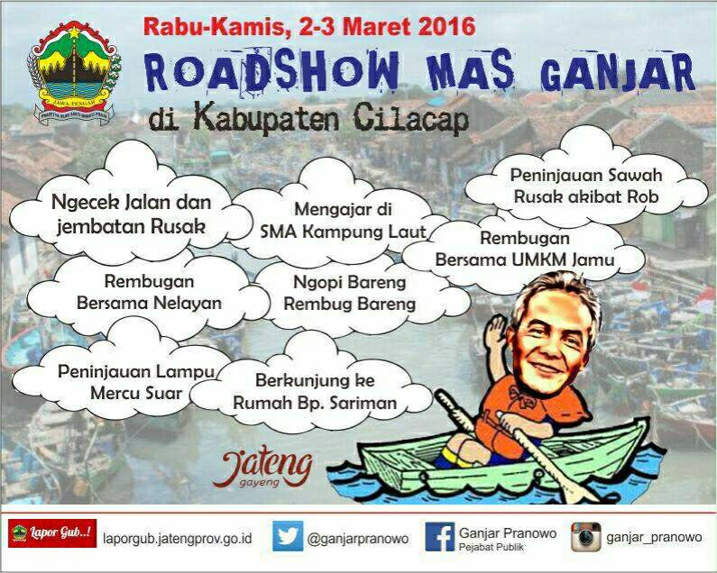 CLP_bercahaya's tweet photo. #infoclp Mayuh sedulur ngopdar sama Pak @ganjarpranowo . Kepo di akun beliau yuk untuk kegiatan2nya :) -masmin- https://t.co/2Z3mdKqmtI