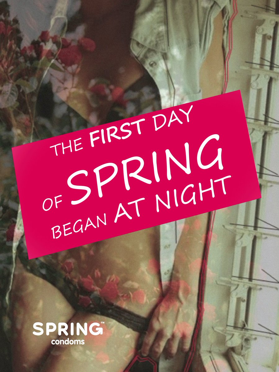 Spring_Condoms's tweet image. #springcondoms
