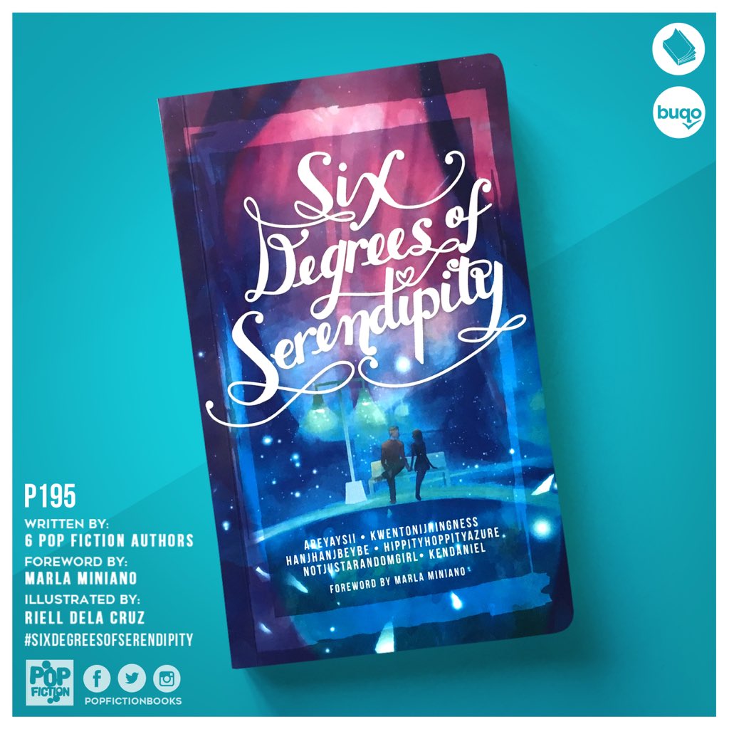 PopFictionBooks's tweet photo. #POPFICREVEAL!!! 🙊🙊🙊 #SixDegreesOfSerendipity by 6 #PopFicAuthors! #PopFicCollab out now and on @Buqo! https://t.co/U7IPzv8bjN