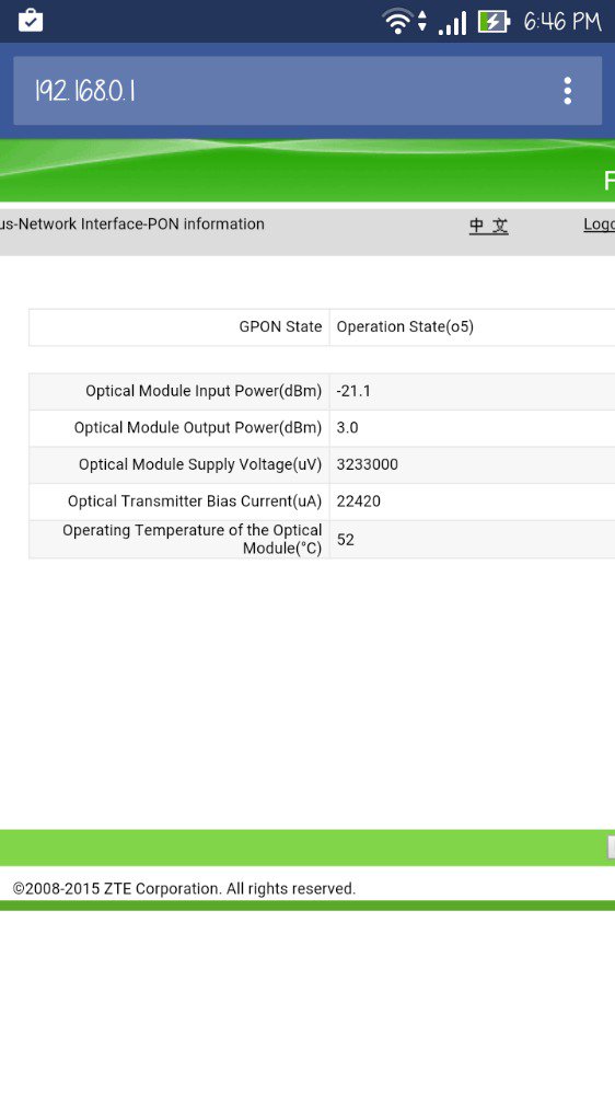SilentDroid's tweet photo. @TelkomCare disitu inputnya -21dbm, sementara dari telkom maksimal -20 dbm, bagaimana melaporkannya https://t.co/gQ5NqUkVGX