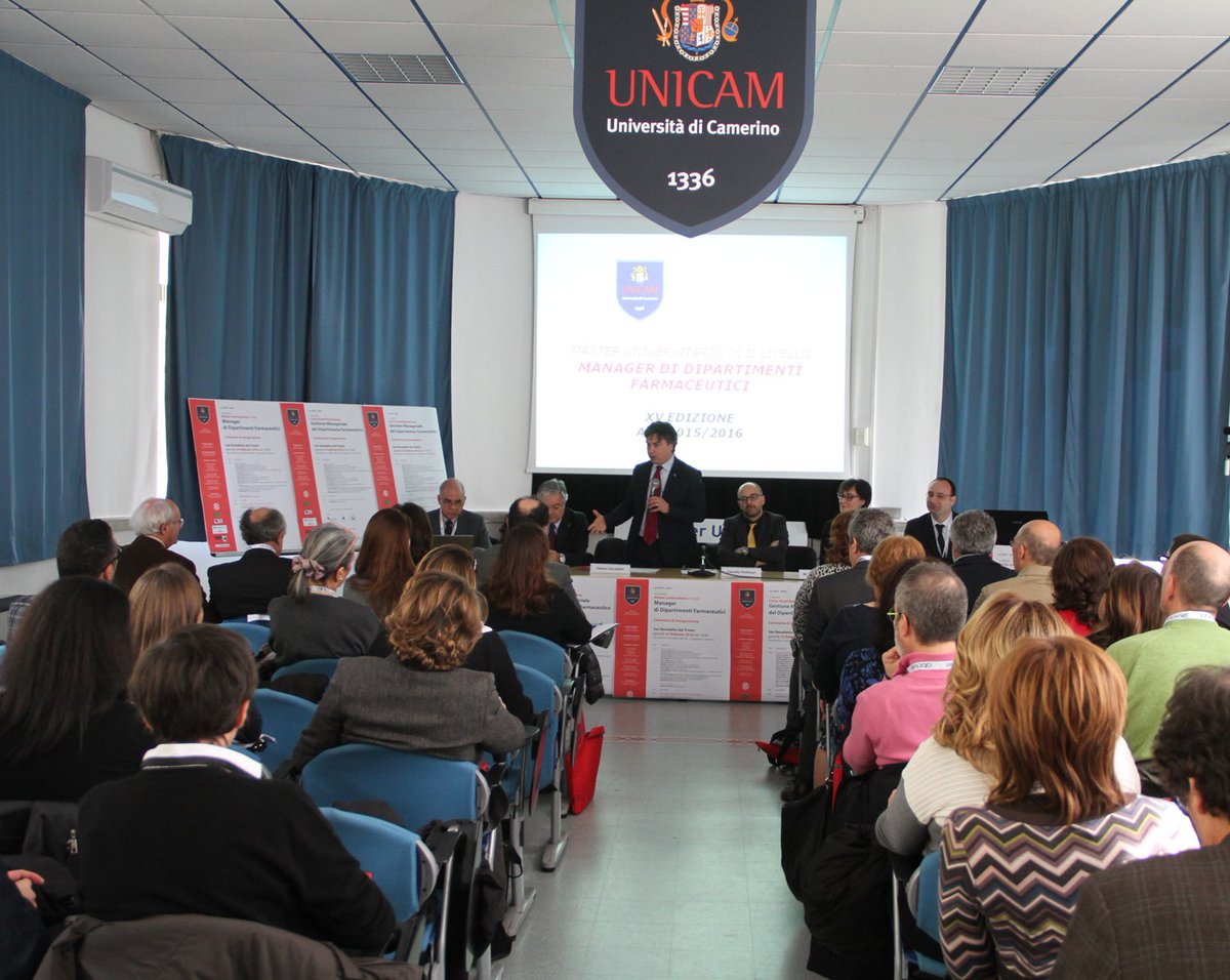 MLMagazineIT's tweet image. Presentata la XV edizione del Master 'Manager di Dipartimenti Farmaceutici bit.ly/1ng5mqe @UnicamUffStampa