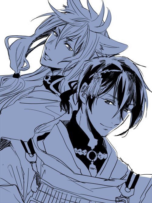 ジャンル違うけど、とうらぶポケット始まったので昔描いたの再掲供養します🙏 