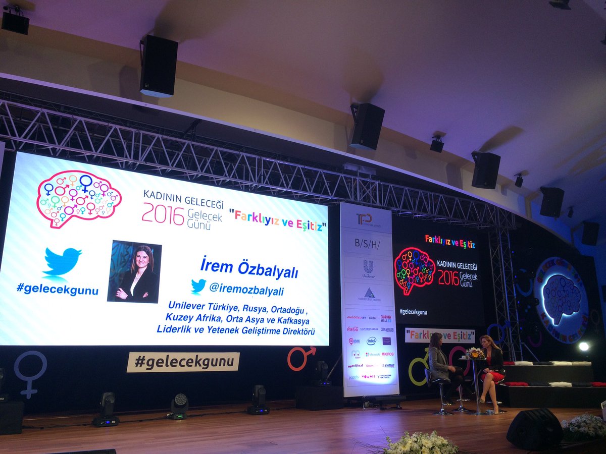 Unilever Türkiye Liderlik ve Yetenek Geliştirme Direktörü İrem Özbalyalı #GelecekGunu'nde sahnede!  <a href="/iremozbalyali/">İrem Özbalyalı</a>