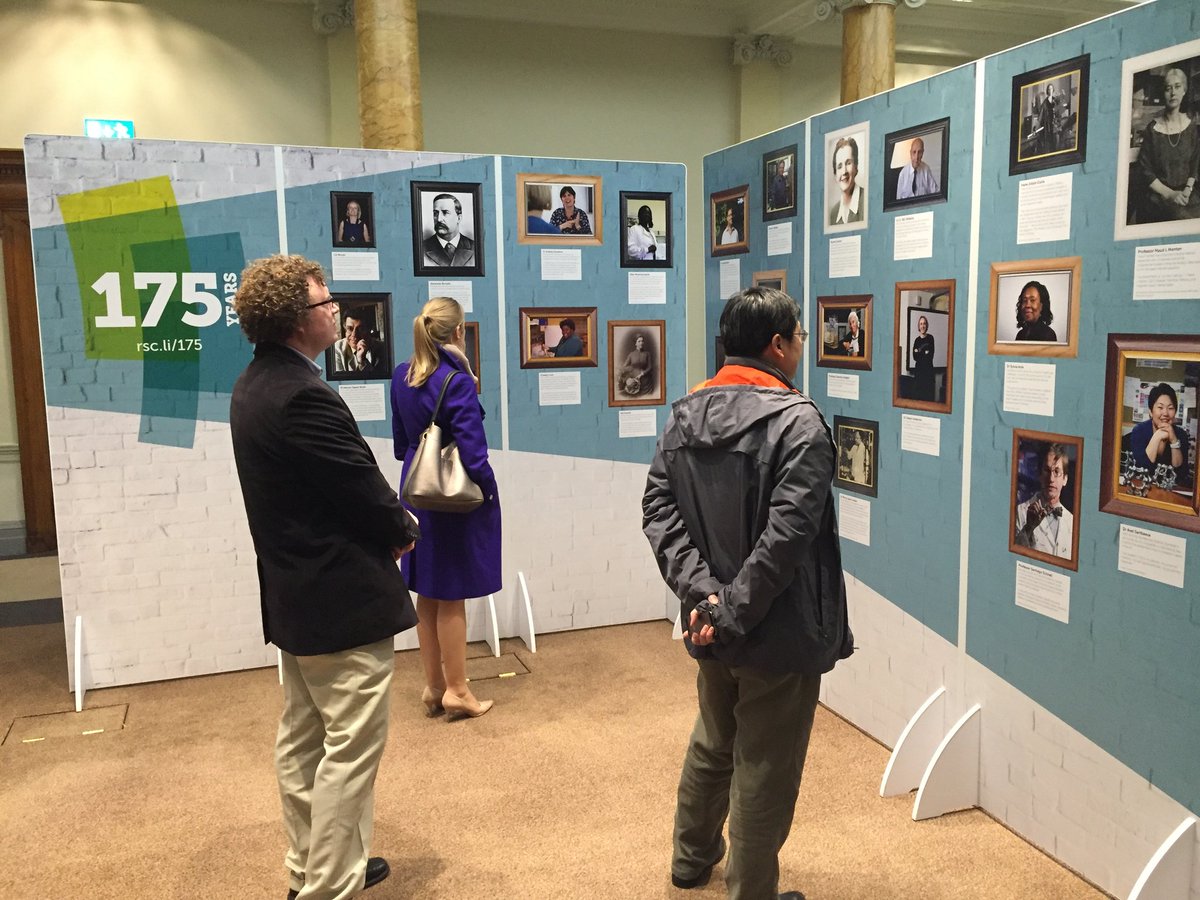 GeriKitley's tweet image. In London and wanting a rainy day activity? Come to our exhibition! rsc.li/175 @RoySocChem @LoveCamden