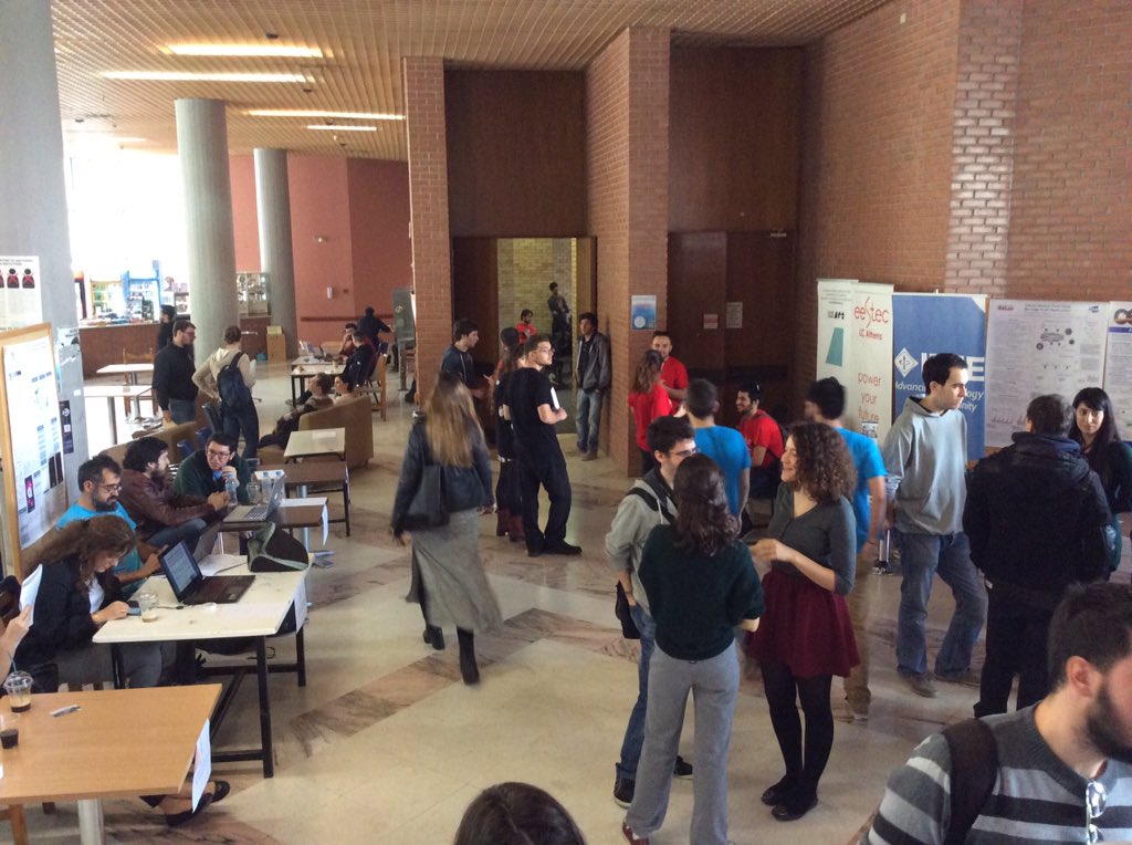 IEEE_NtuaSb's tweet photo. Το LabDay 2016 εχει ήδη ξεκινήσει! Θελεις να μάθεις για τα εργαστήρια της ροής σου?! Μην αργείς! #LabDay https://t.co/6DMXeKLvnB