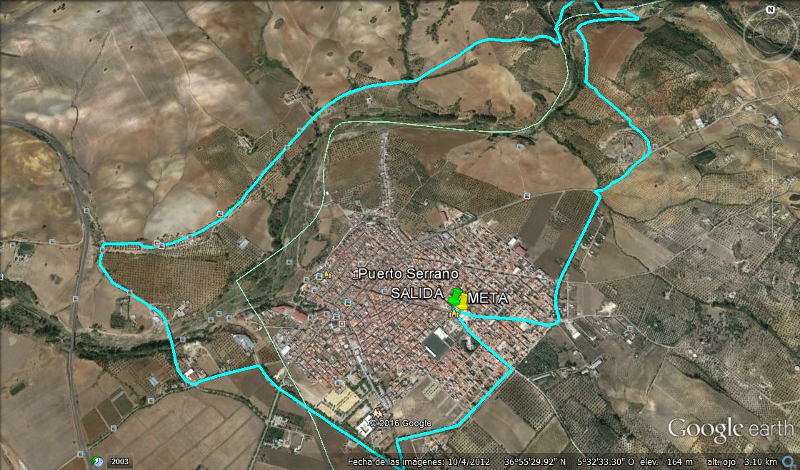 DxtesPtoserrano's tweet photo. Aqui podeis ver el recorrido de la 2ª Carrera Popular de Puerto Serrano. Distancia 9 kilómetros. https://t.co/GRSIeiulG5
