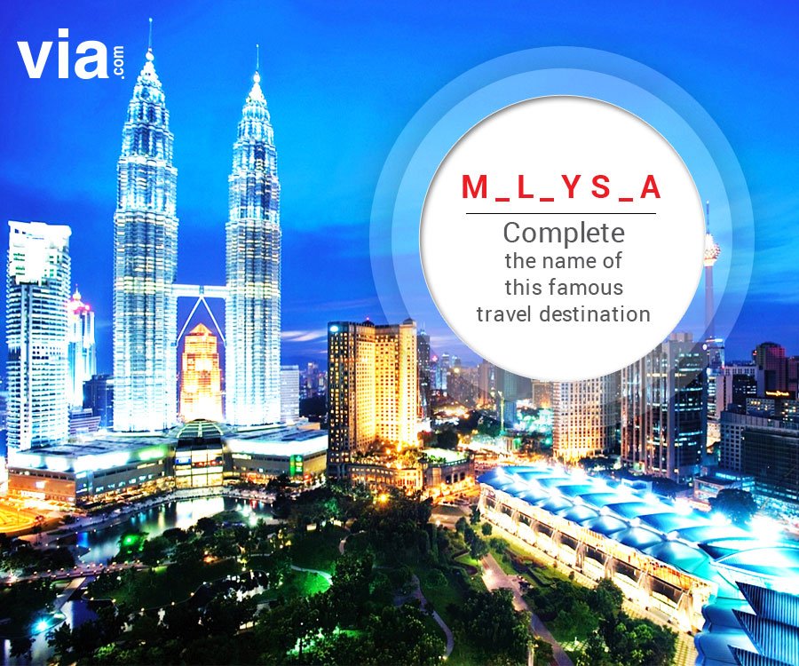 viadotcom's tweet photo. Can you complete the name of this popular foreign destination? Tweet using #VIAWEEKEND @viadotcom https://t.co/6BOgEW2hH7