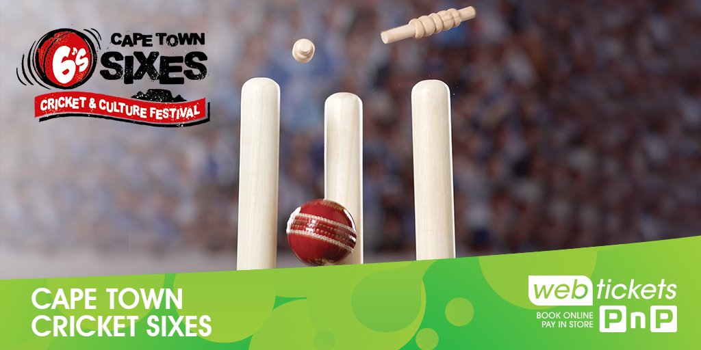 PicknPay's tweet photo. A festival of cricket... no ways we're missing out! Book your ticket via @webticketsSA 👉 https://t.co/MyBBtknx1R https://t.co/upnxkmqk9v