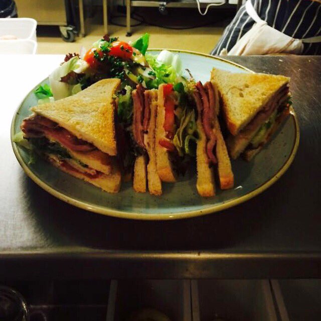 TradersMacc's tweet image. Our club sandwich is waiting for you.... #tradersthedaytimecafe
