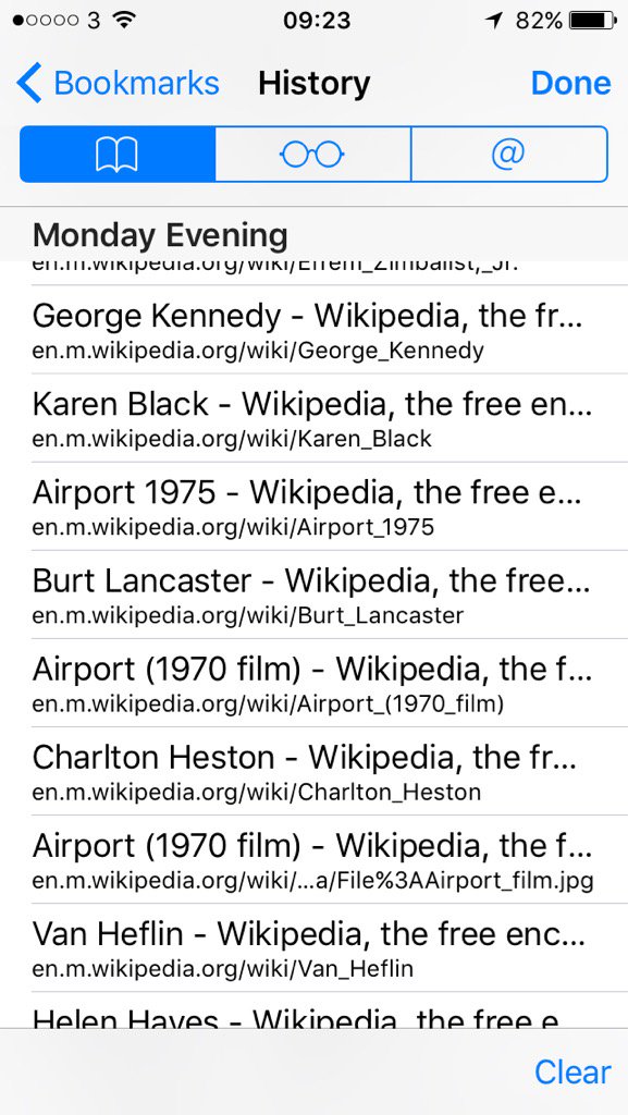 Fairly sure it's all my fault that George Kennedy is dead after I checked if he was alive just yesterday.