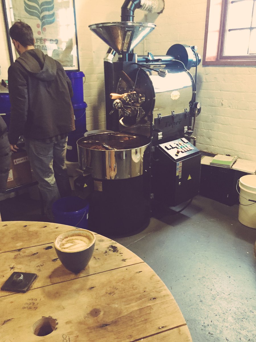 LukeeStewart's tweet photo. Decent morning out to @RountonCoffee ☕️ exciting new supplier #SixPoorFolk https://t.co/emwDJ1vGaM
