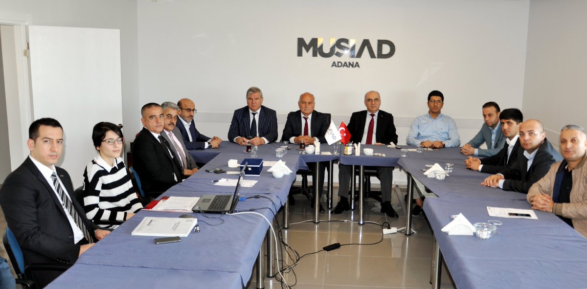 MUSIADAdana's tweet photo. Türkiye İstatistik Kurumu (TÜİK) Bölge Müdürü Durmuş Ali Şahin, MÜSİAD yönetimini ziyaret etti. #musiadadana #tuik https://t.co/8Yep1YC95A