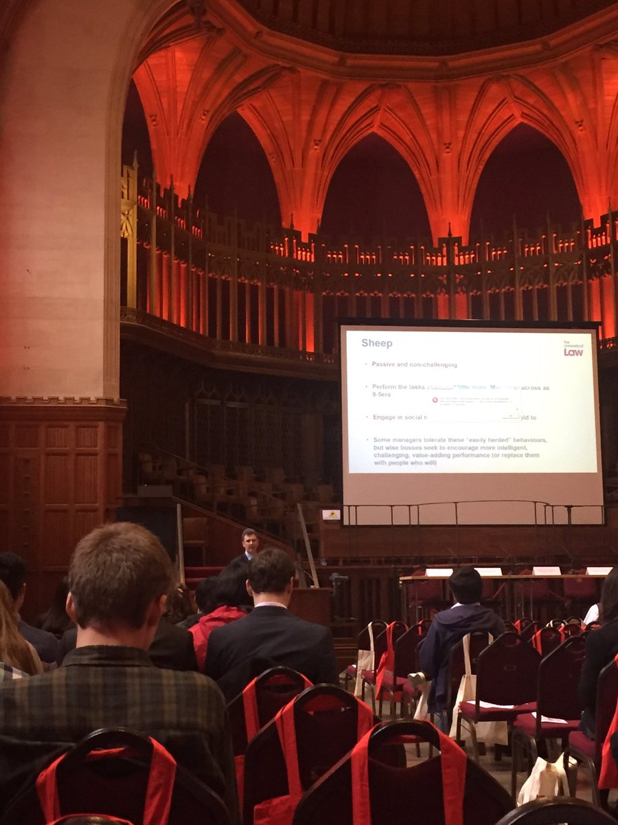 BristolLC's tweet photo. Interesting speech by John Watkins from @PostgradUlaw on corporate leadership #BristolLawConf https://t.co/YNq4kqAiBD