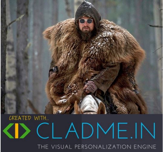 CladMeIn's tweet image. Tribute to the Oscar winner Leo! 
Try eye wear virtually @ bit.ly/cmeeyes
#Virtualtryon #VirtualReality