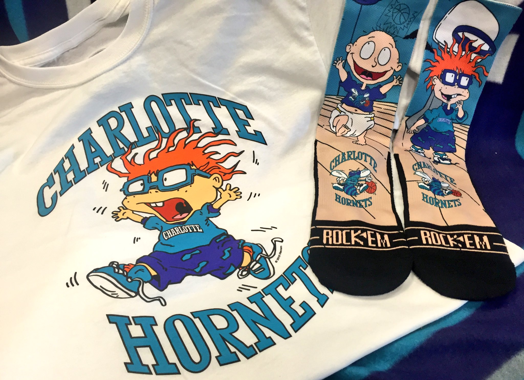 Charlotte 2025 hornets socks