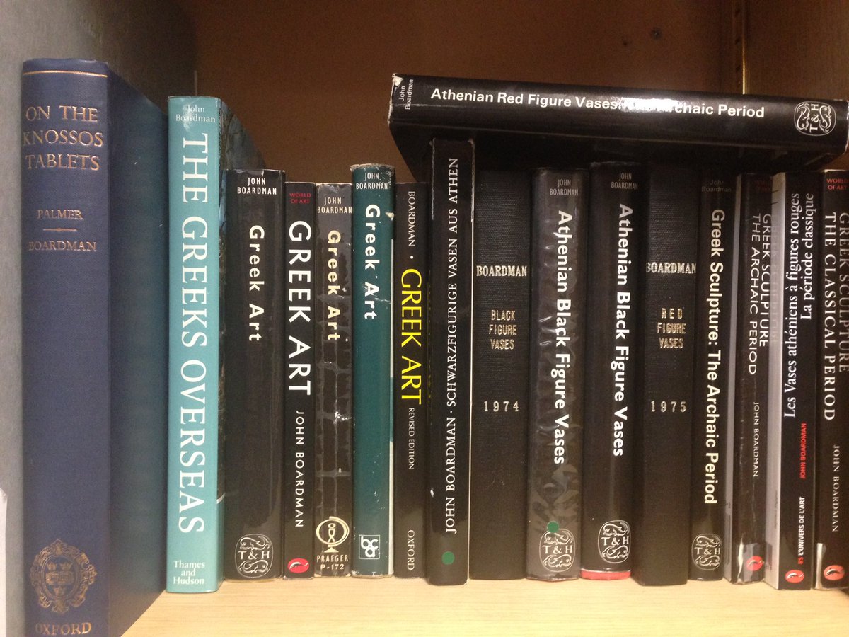 Ox_CAAH's tweet photo. This morning I had coffee with Sir John Boardman, who wrote everything there is to know about Greek art! #OxTweet https://t.co/zv2aAg70IW
