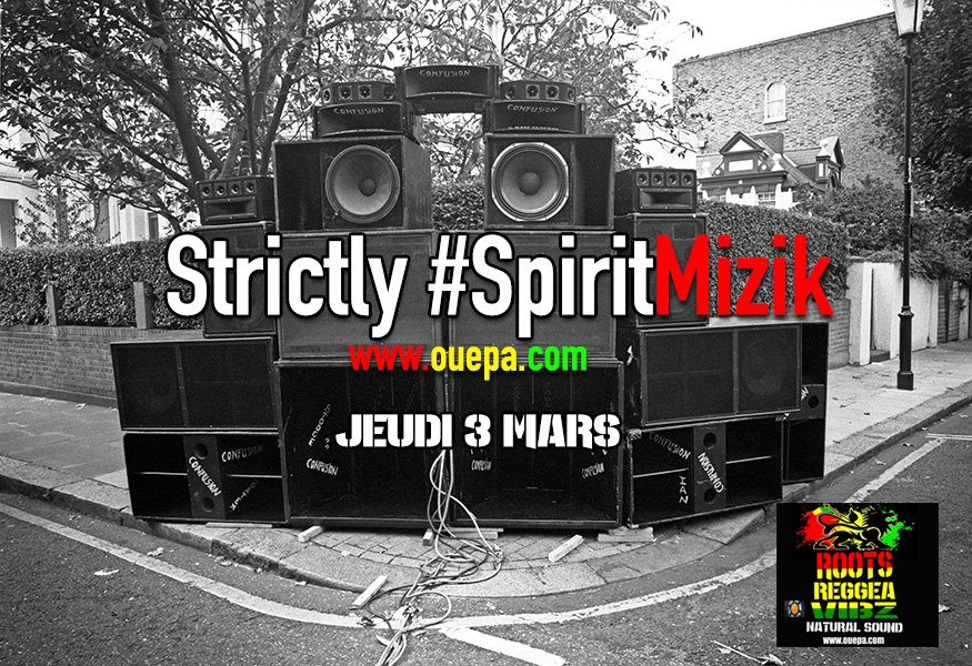 #SpiritMizik fait vibrer les basses dans la rue <a href="/OuepaOrbital/">Ouepa</a> le 3 Mars facebook.com/ouepaorbital/