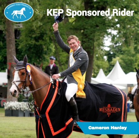 KennedyEqui's tweet photo. KEP's Sponsored riders International showjumper Cameron Hanley and Olympic Eventer Mark Kyle #showjumping #eventing https://t.co/B7SQM4csO1