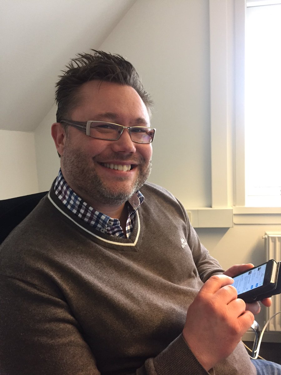 jhlund's tweet photo. Har fint besøg af @pedersongedal fra @learninginsky #wizkidsedu https://t.co/puiOmBBijC
