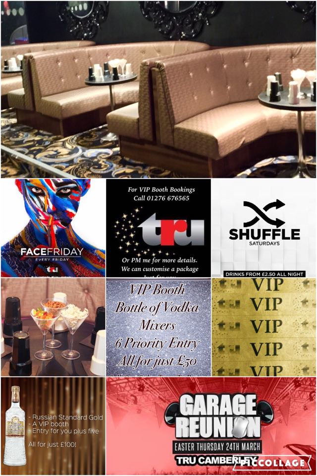 Sam_Tru_VIP's tweet image. VIP Booths from £50!! Bargain!! Call us now to book!! #Tru #Camberley #VIP