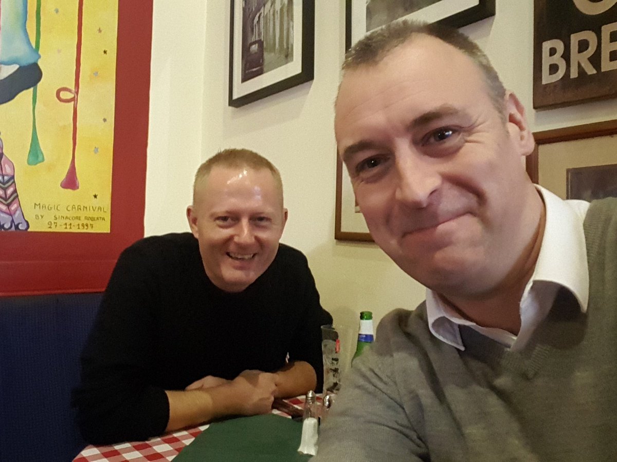 haydens30's tweet photo. Having a mini #ealingtu with @markhillary https://t.co/zYVRr0Nhpc