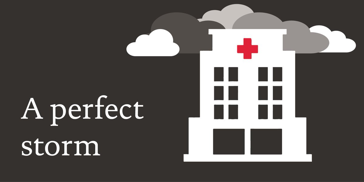 HealthFdn's tweet photo. A perfect storm: an impossible climate for NHS providers’ finances? Read our NEW report... https://t.co/meJoRZ9F7D https://t.co/H9E0EhBbZ2
