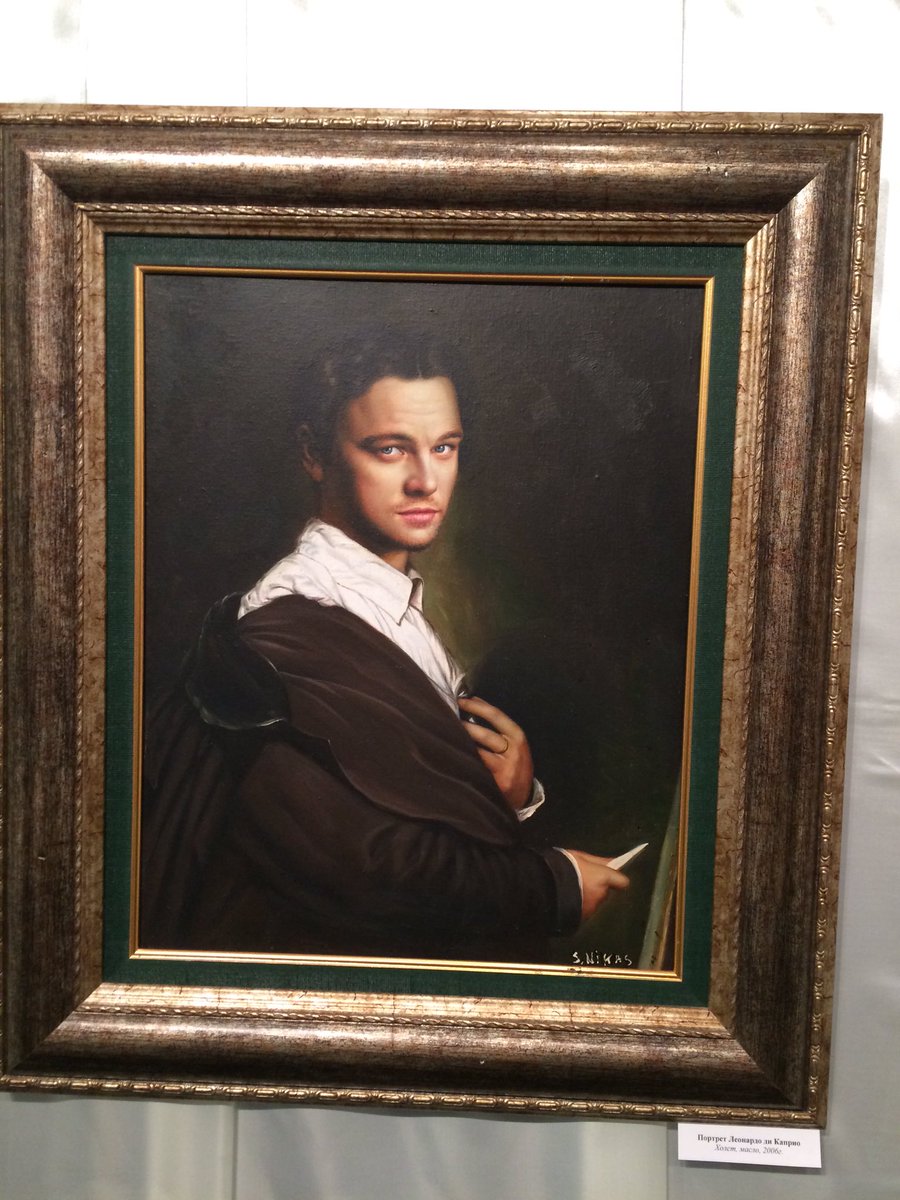 MATROSOVA1_6's tweet image. Выставка (до 17.03) #НикасаСафронова вызвала живой интерес у горожан преклонного возраста. Есть и ДиКаприо...