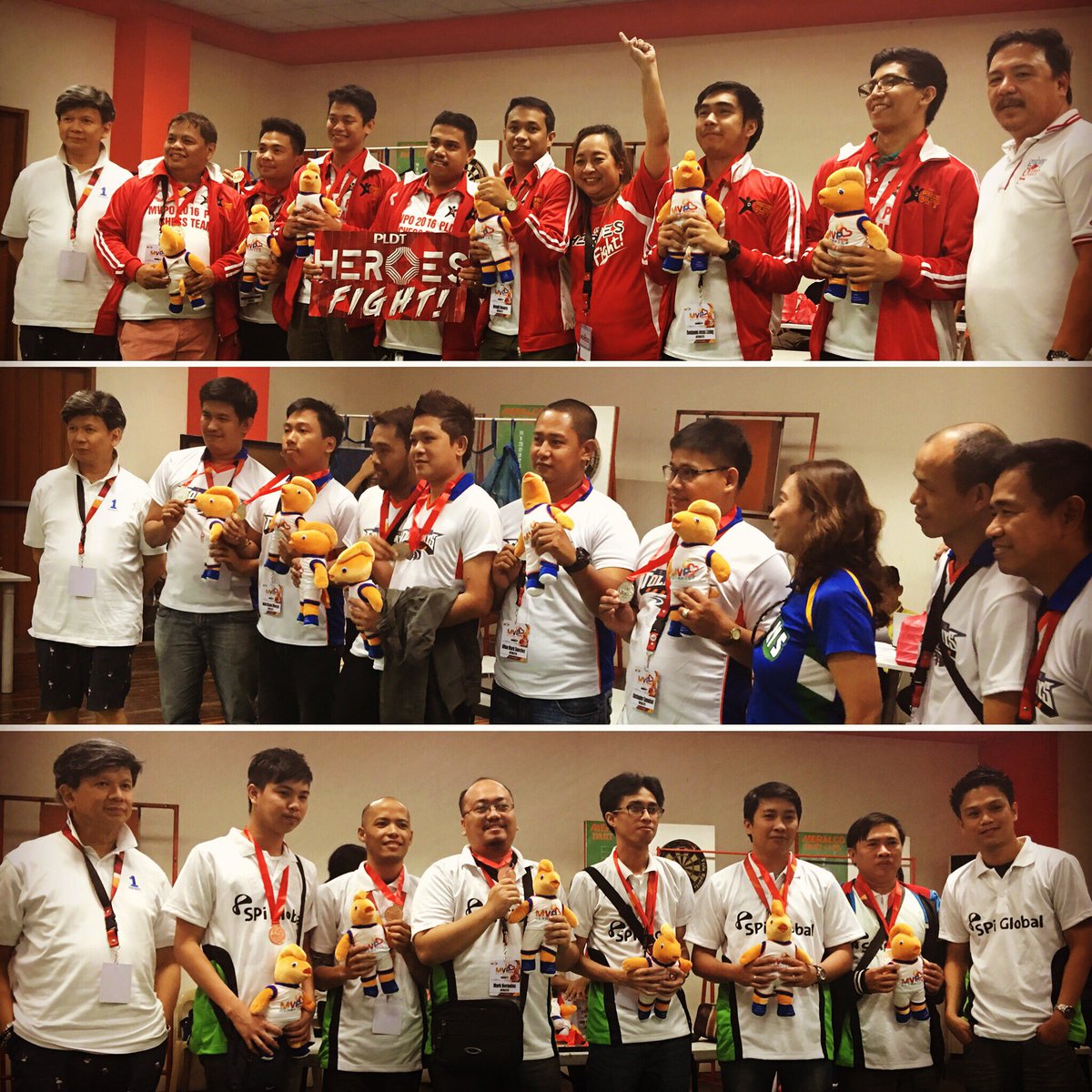 mvp_olympics's tweet photo. Winners of the Standard #MVPOChess
Gold - #TeamPLDT
Silver - #TeamTollways
Bronze - #TeamSPiGlobal #MVPO2016 https://t.co/JZ3fukmiWc