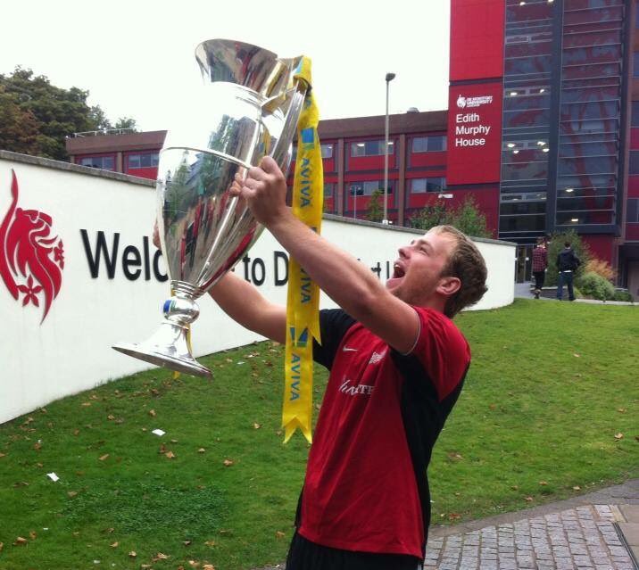 DMU_RUFC's tweet image. @uolrfc Tim Gilbert is coming for your trophy next #8days #DomsGotChickenLegs