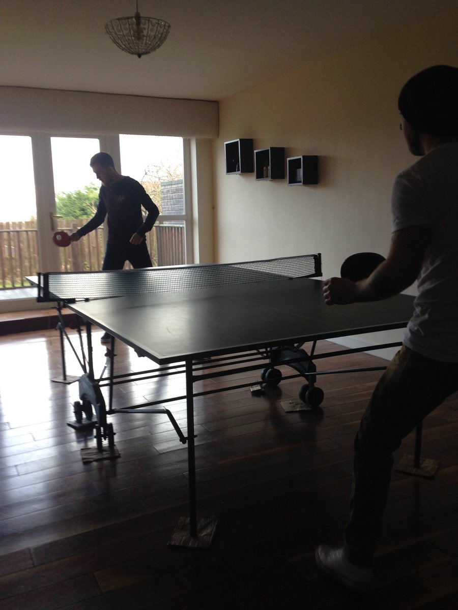 It's a ping pong tournament...
