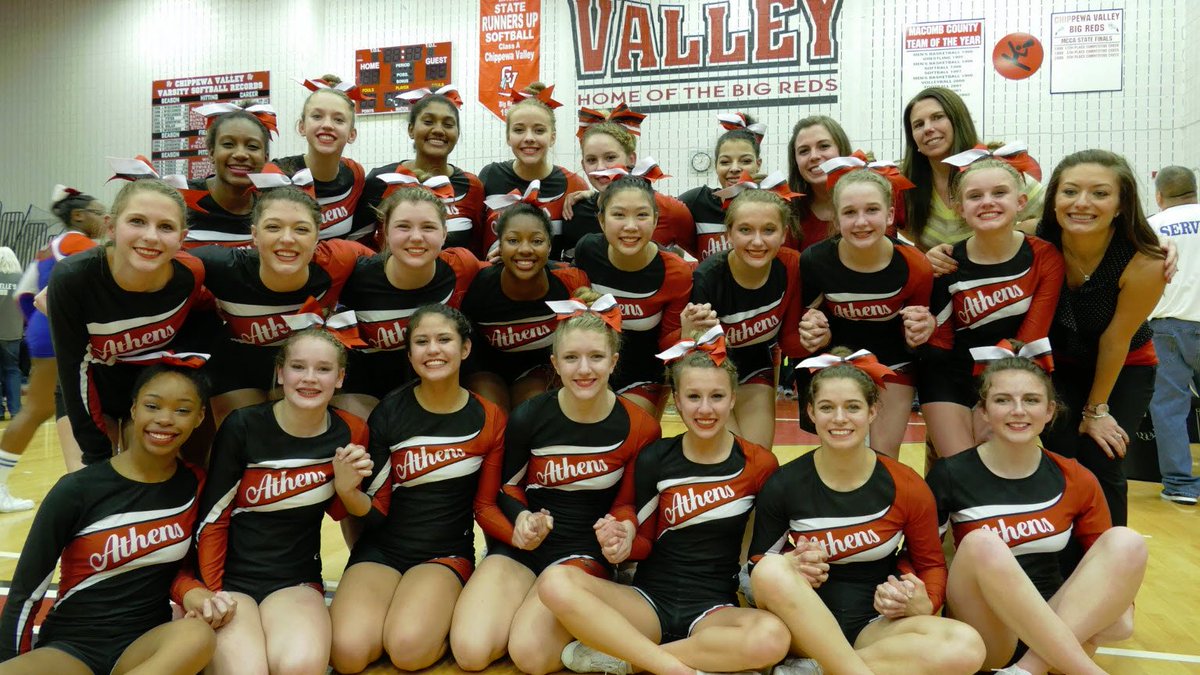 theD_TigerBlood's tweet photo. @troyathenscheer have a #DateWithStates #jumpHigherMegan #proudCoaches #FridayNightFight #SeniorFinale #ChinPics https://t.co/sFkjoP8FXK