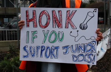pulsetoday's tweet photo. 'GPs have a duty to support the #juniordoctors - it will be our turn next' https://t.co/HeCmGqdmTV #OneProfession https://t.co/nqwjR29j3K