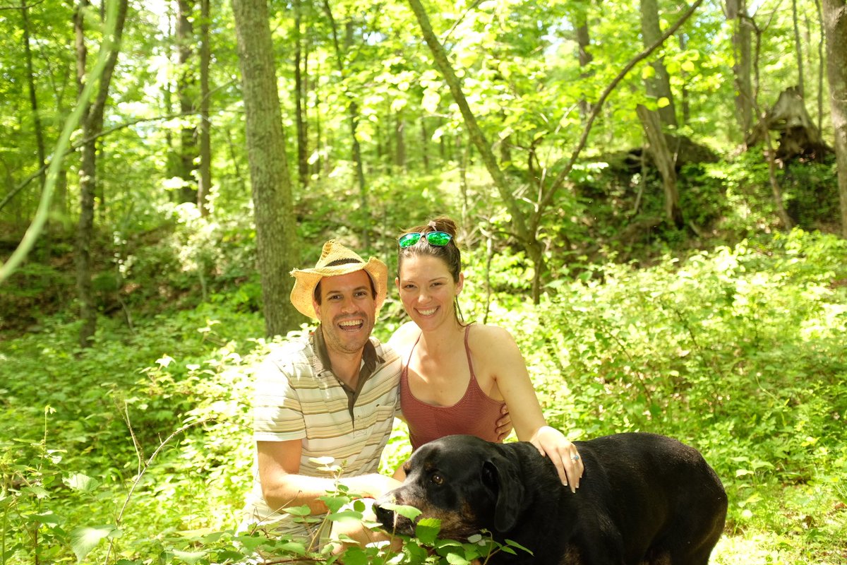wordsofabby's tweet photo. I was camping with my mom and dad when they got engaged!!! Look how excited I am in this pic (no rly i’m excited): https://t.co/4HzQZta6AV