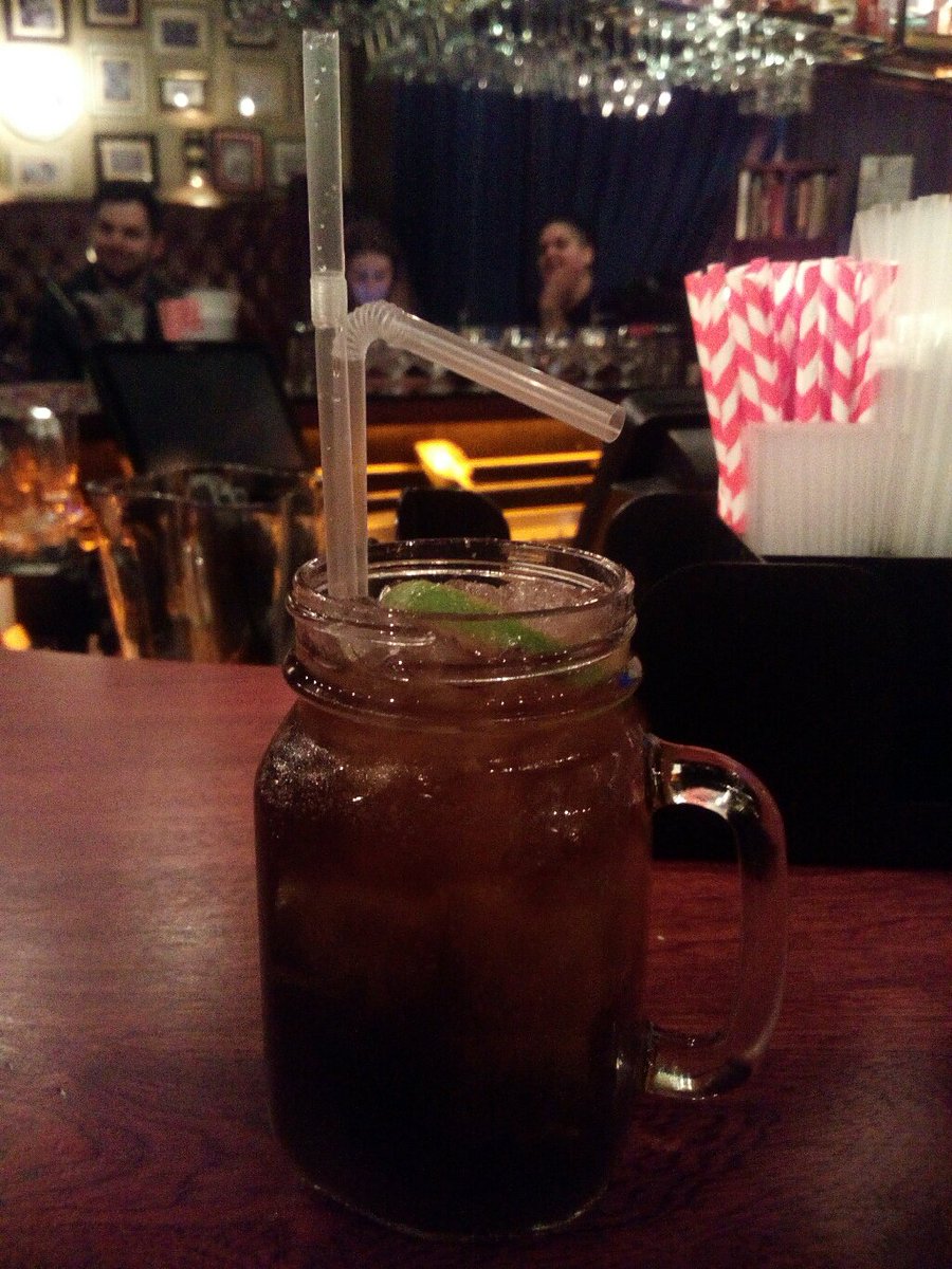 Amazing Cuba Libre cocktail at @revdecubanotts  No idea what's in it but it tastes authentic as hell.