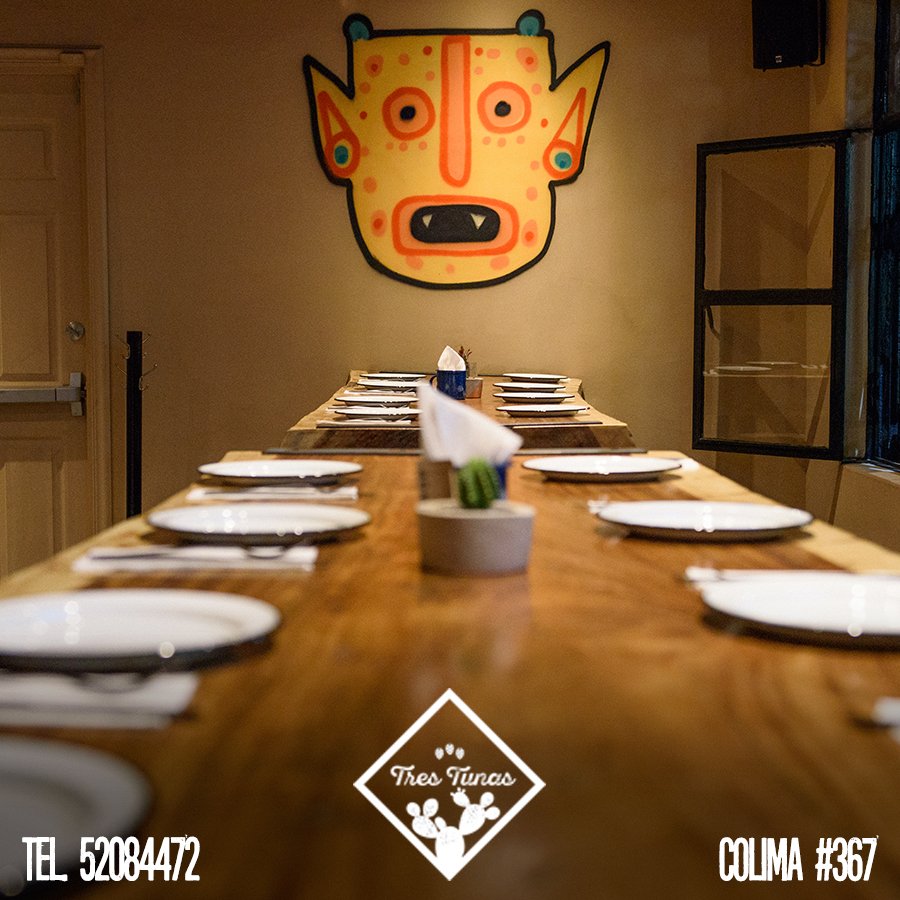 tres_tunas's tweet photo. ¿Tienes planeada una celebración, una junta, o sólo quieres pasar un rato con tus amigos? Reserva en #TresTunas. https://t.co/qOXVMePvWL