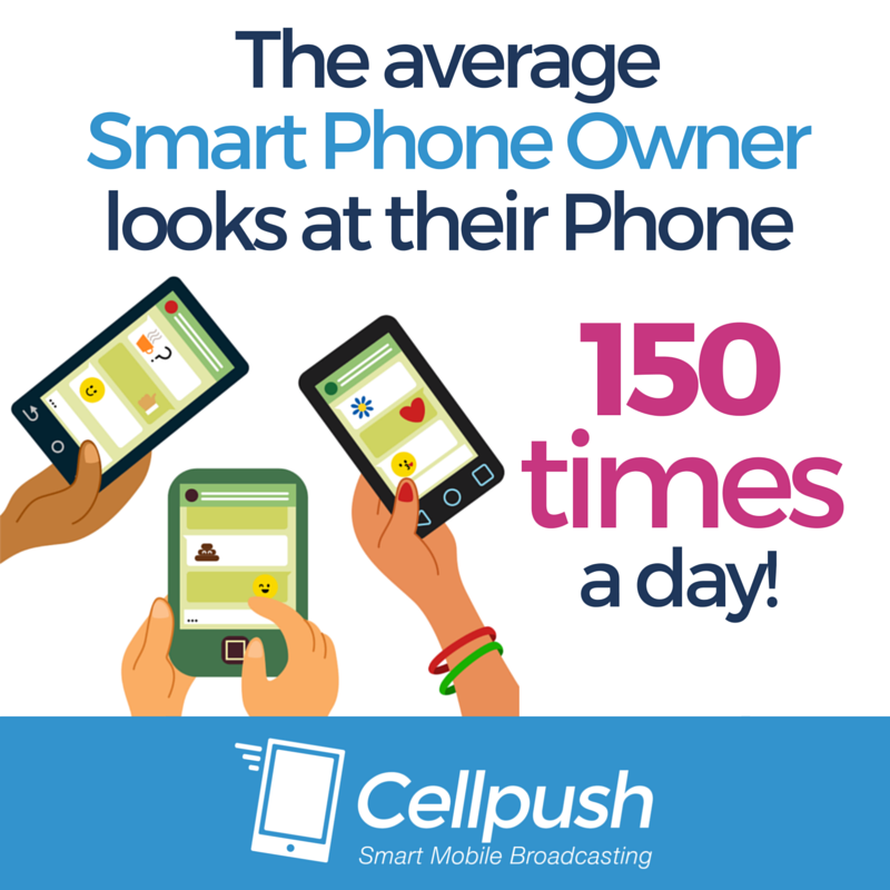 Cellpush's tweet photo. This is the #1 reason mobile marketing is so powerful! https://t.co/eV5oxLAdR7