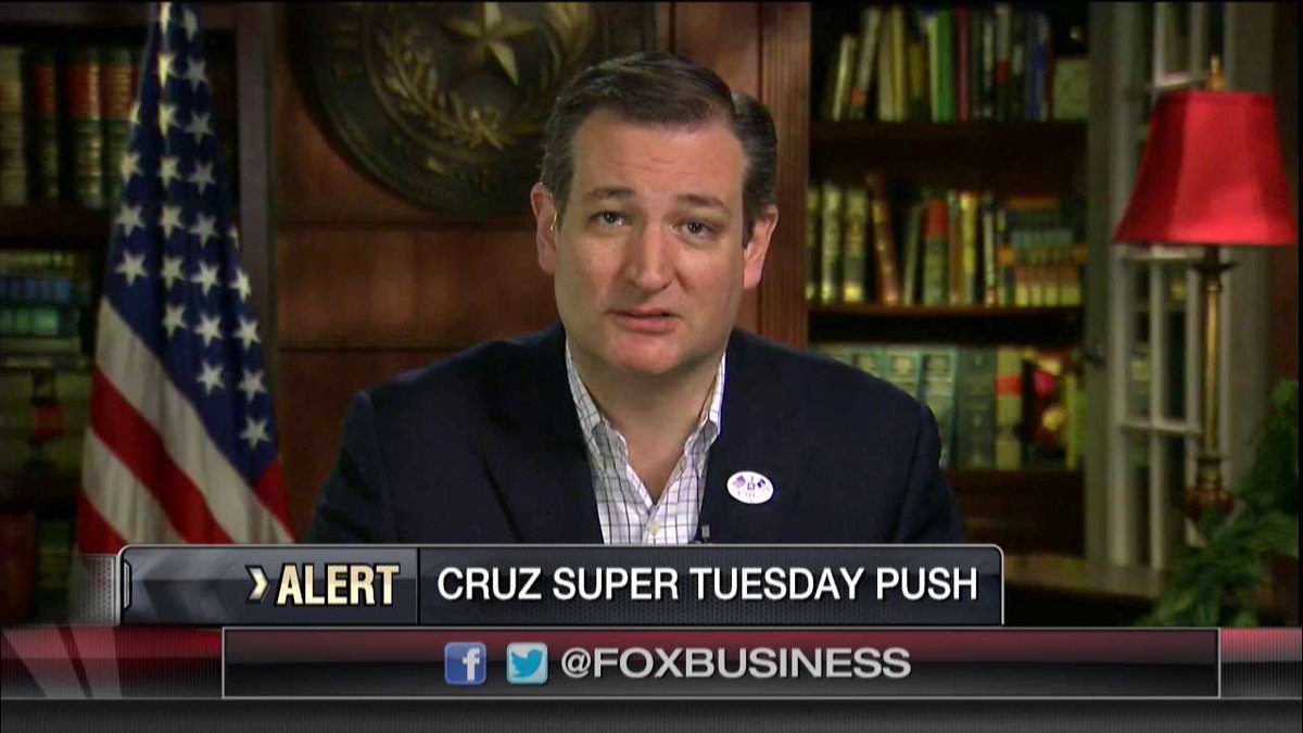 FoxBusiness's tweet image. .@tedcruz : "We're going to have a very good night here in Texas and all across #SuperTuesday states"