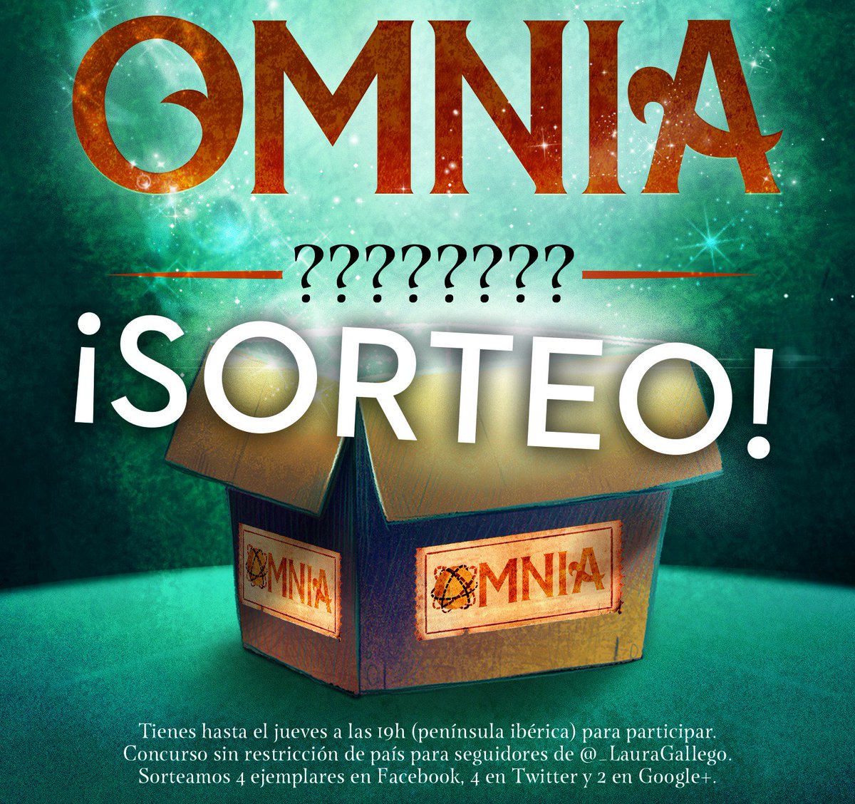 _LauraGallego's tweet photo. 📦🍀¡SORTEO 10 #OMNIA DEDICADOS!
RT + tuitea: «#Omnia + subtítulo del libro» para participar
https://t.co/JJG4LJ9ZrV https://t.co/dmZLlf7deJ